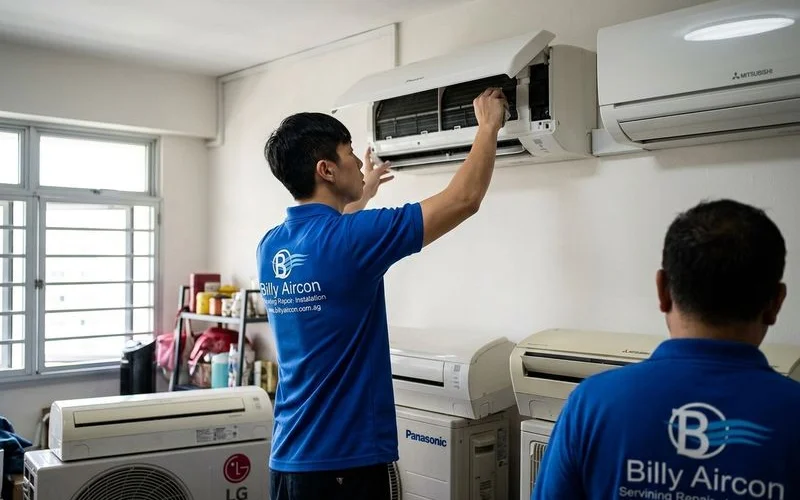 Indoor units from popular aircon brands available for Singapore homes
