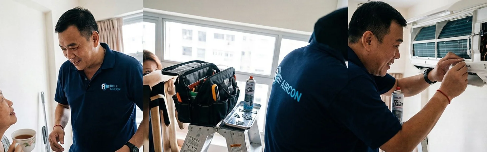 Professional aircon gas top up service in Singapore