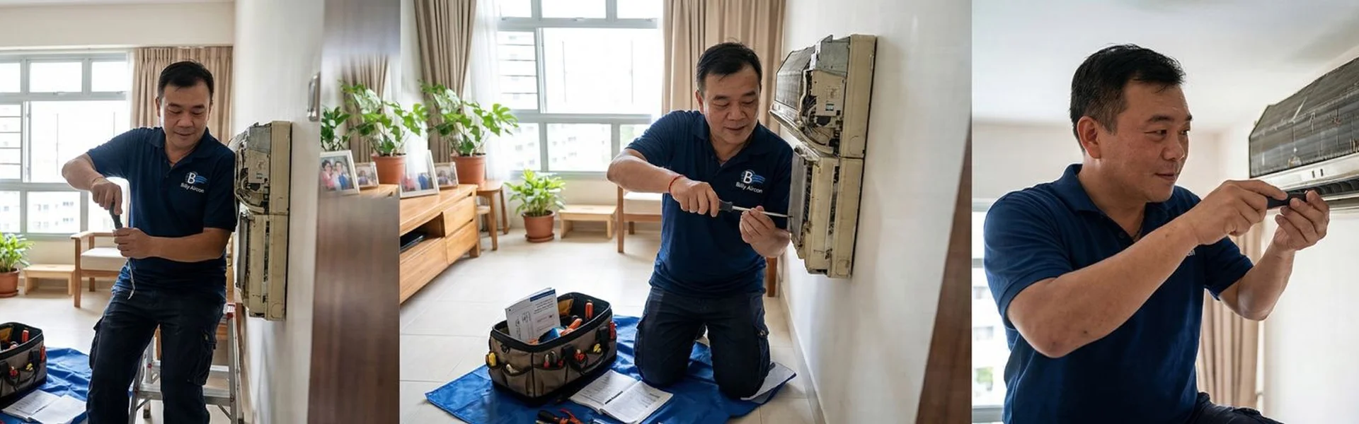 Panasonic aircon servicing in Singapore