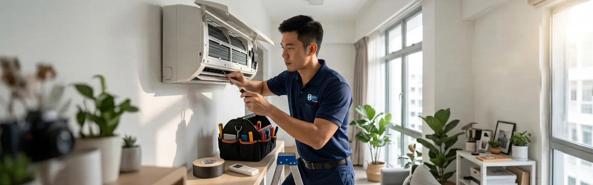 Daikin aircon servicing in Singapore