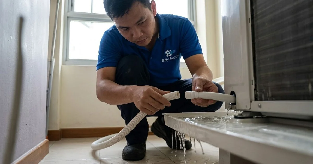 Aircon Drain Pan: Why It Leaks & How to Fix It